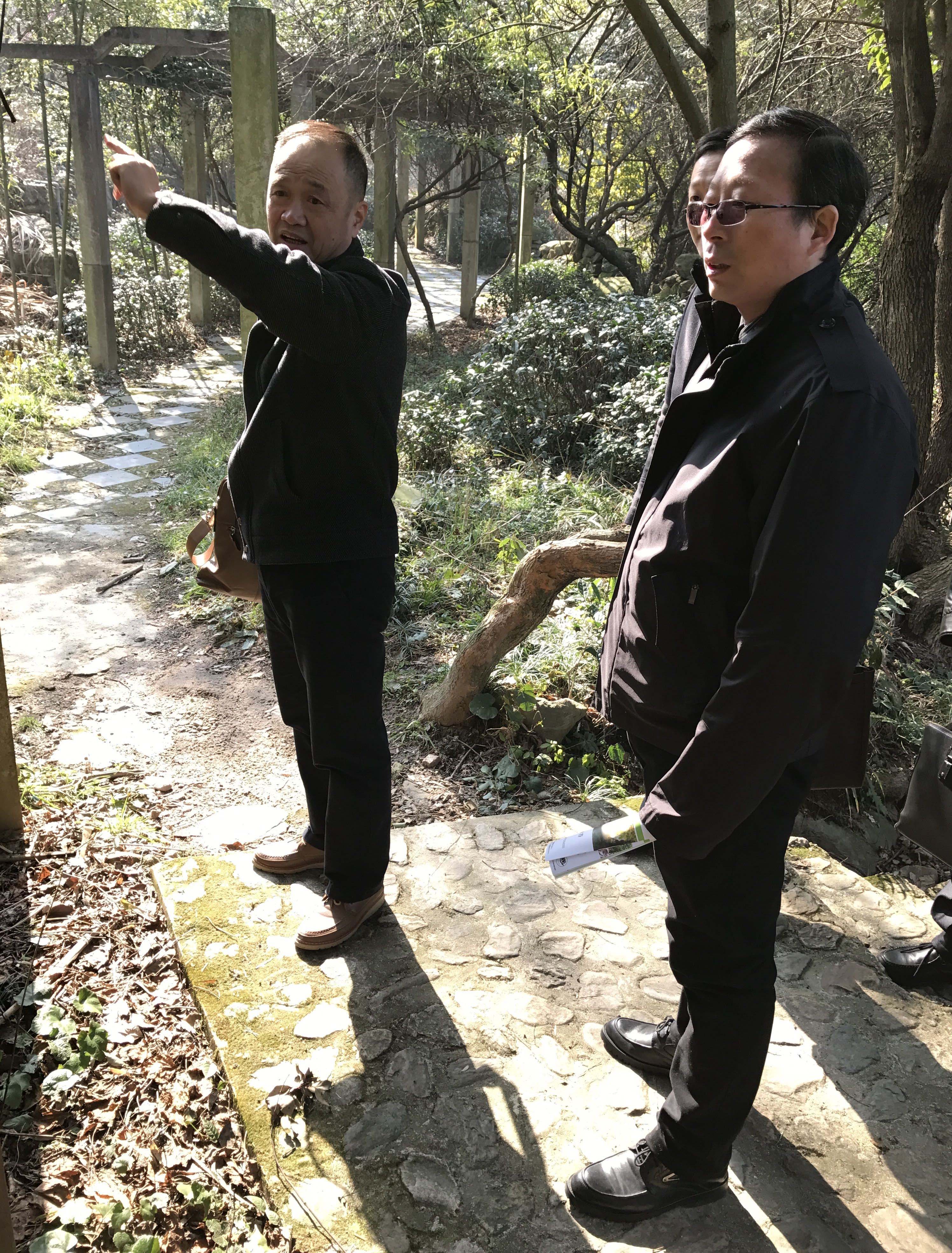 文旅集团赴庐山东林大峡谷景区考察