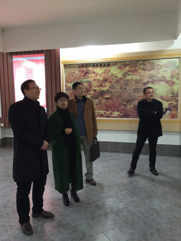 市文旅集团组织赴德安江洲义门陈考察