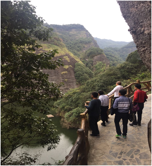 修水县东浒寨景区项目考察