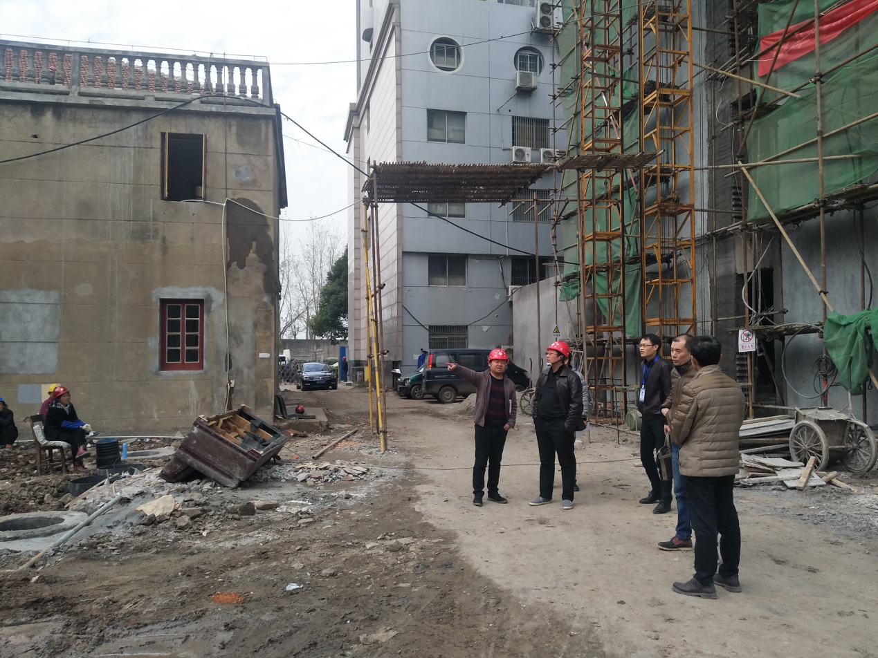 集团董事长兼总经理王叙宇调度九江市租界旧址（博物馆）改建项目推进情况