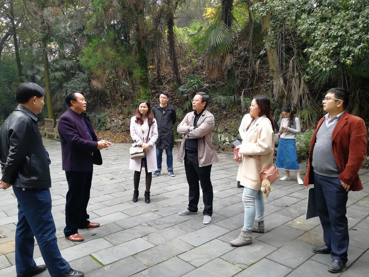 柴桑区旅游项目对接及项目考察
