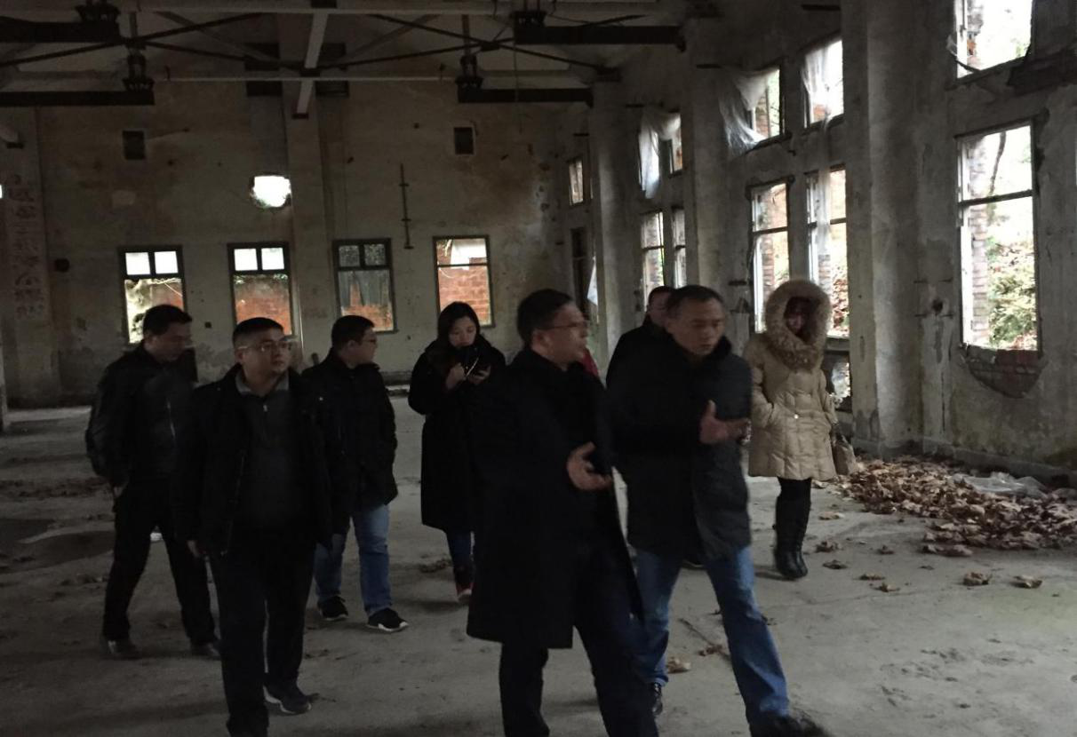 市文旅集团领导陪同深圳中证资本管理有限公司一行考察重点项目