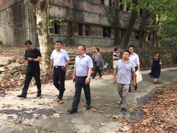 市文旅集团领导陪同金恪投资控股股份有限公司一行考察重点项目