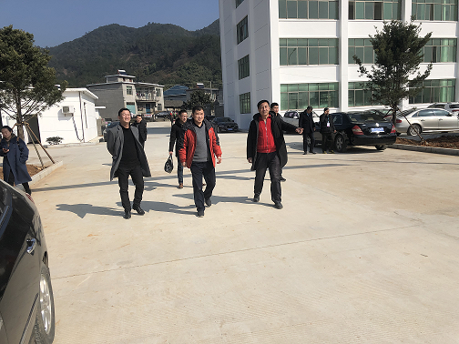 市文旅集团考察庐山市桃花源天下第一泉水厂项目