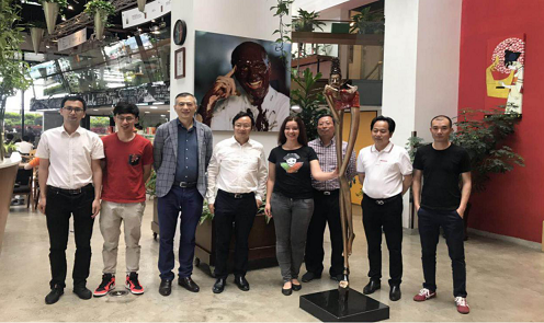 市文旅集团随同市领导赴深圳、上海参加项目考察