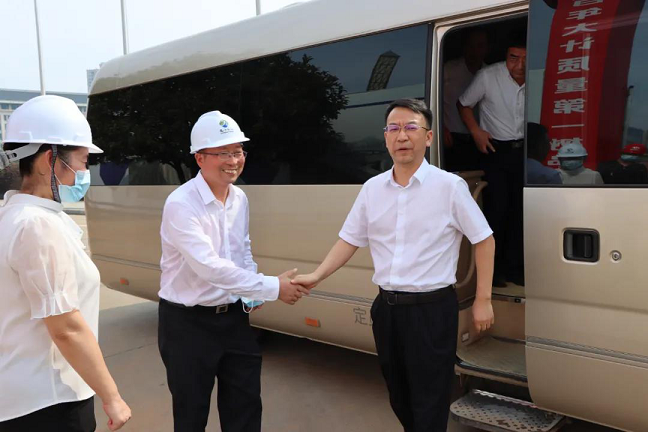 市委副书记、市政府党组书记杨文斌视察市文旅集团 在建项目