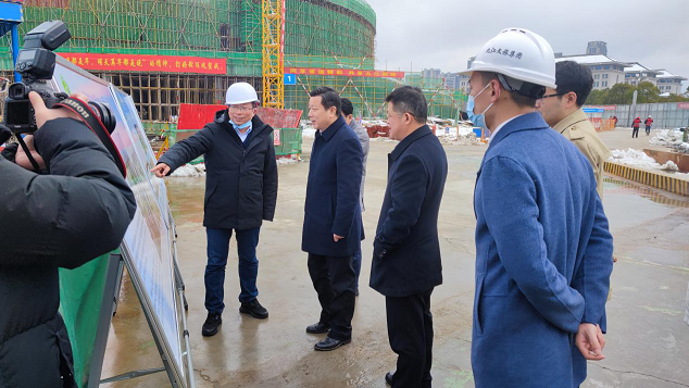 省委政法委书记张鸿星深入调研市国际网球中心项目