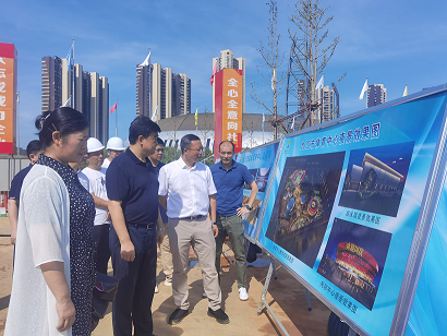 市政协主席占勇一行赴市文旅集团  开展实地调研