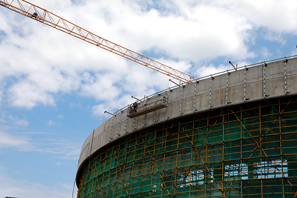 战高温 保工期！九江市国际网球中心项目建设&ldquo;快马加鞭&rdquo;