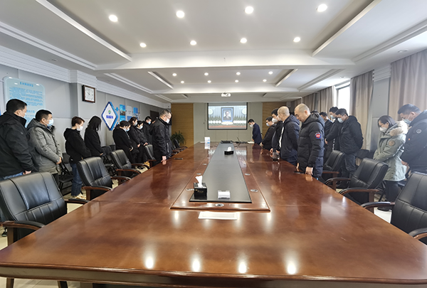 市文旅集团举行追悼江泽民同志活动