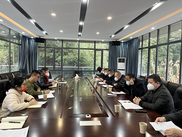 濂溪区政府与市文旅集团联合推进天花井景区4A创建工作