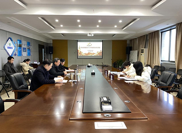 市文旅集团党委召开2022年度民主生活会