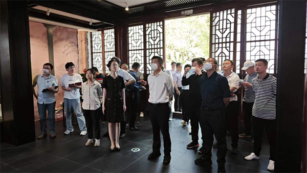 长江国家文化公园（九江段）一期、二期进行验收